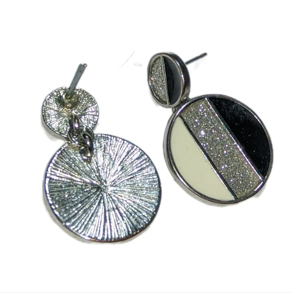 Tricolor Pierced Fashion Earrings